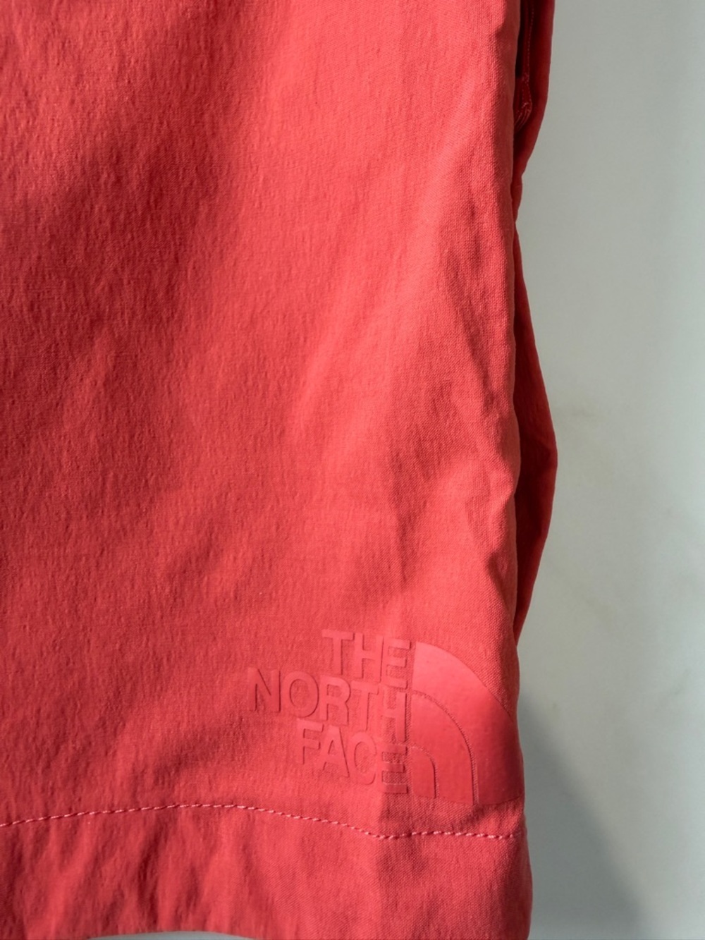 The North Face Men's Coral-Red Flat Front Shorts - Picture 7 of 14